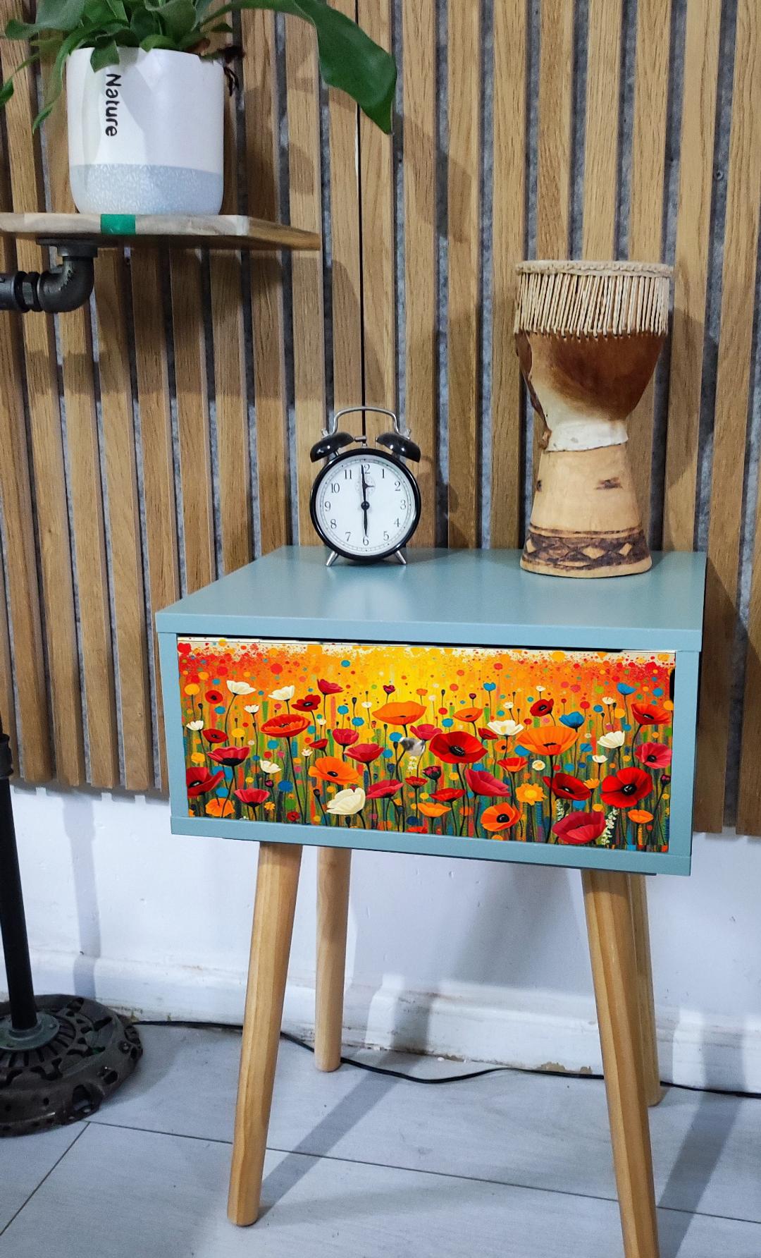 Nature inspired Bedside Table with Color and Design Options - Perfect Addition for Your home