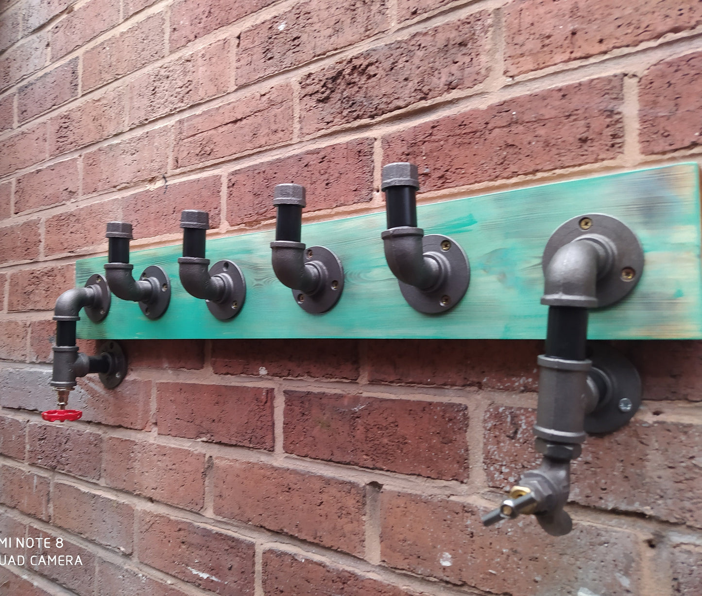 Industrial green Coat Hook Pipe Design Hanger