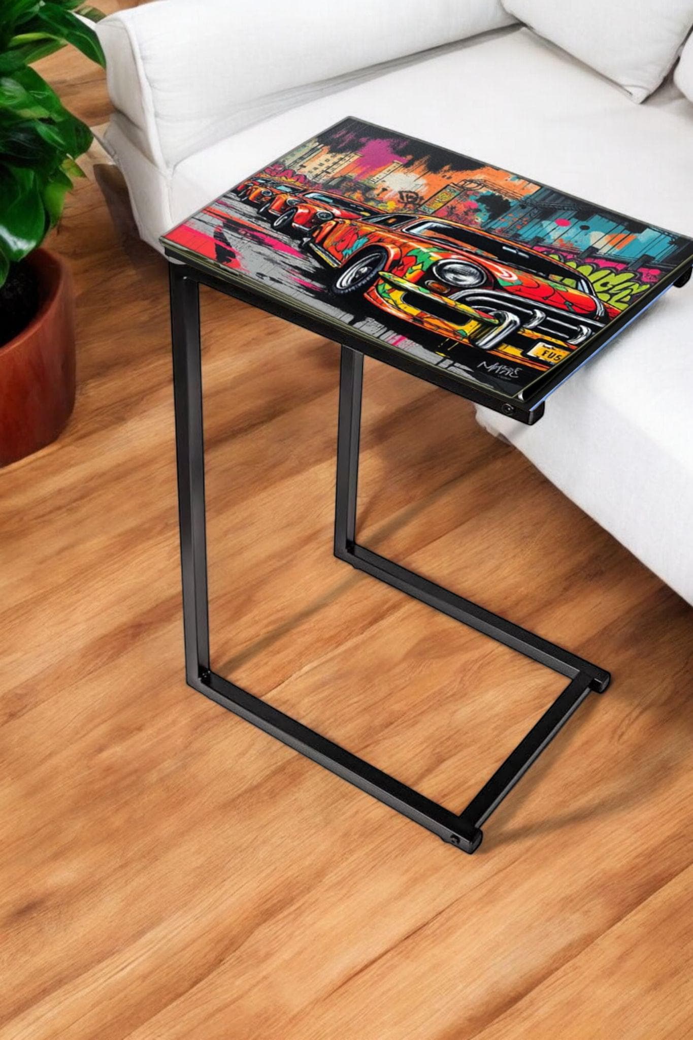 Industrial Bedside table