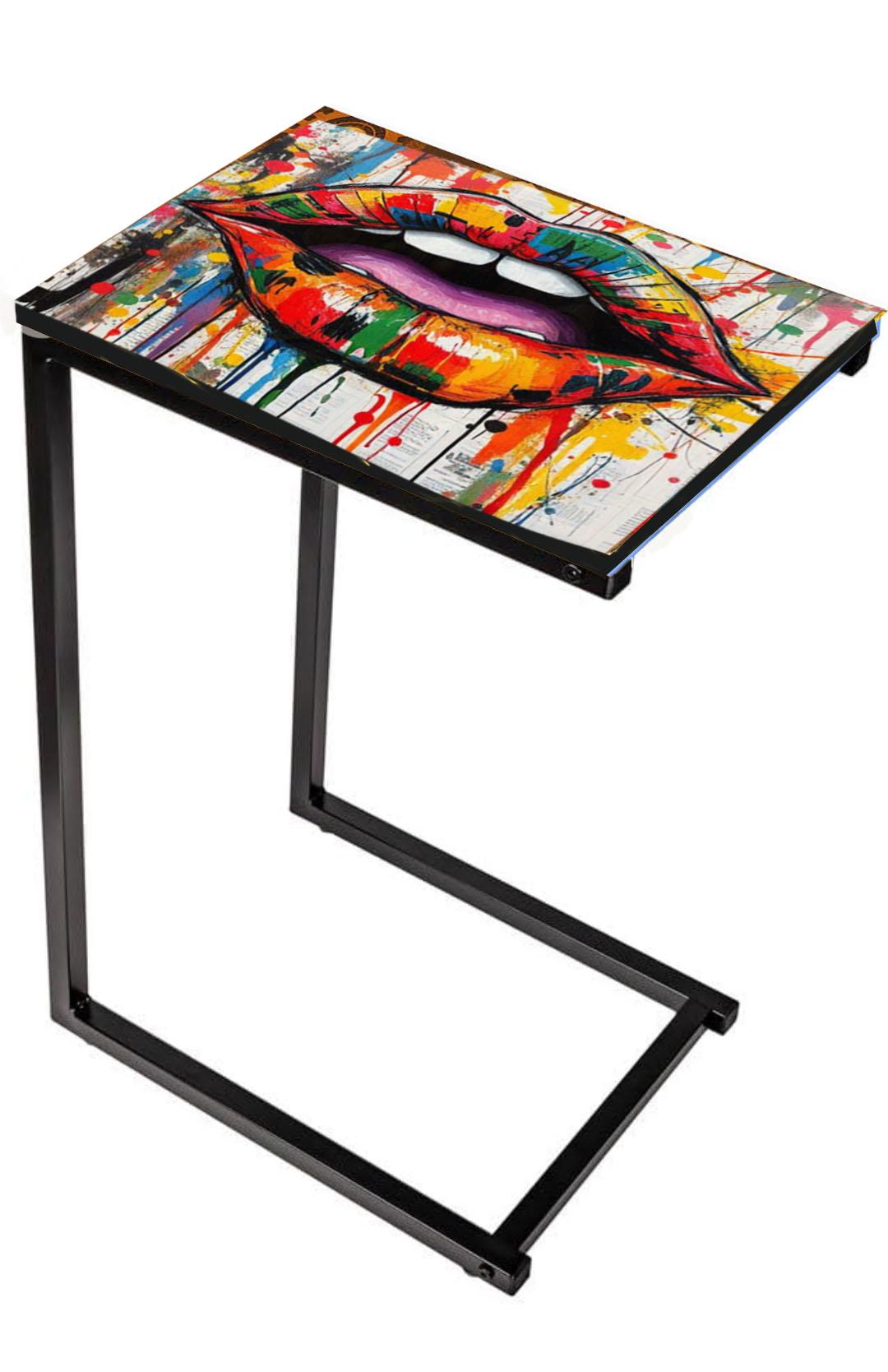 Industrial Bedside Table - Retro Design of Your Choice - Sturdy Steel Frame - Perfect Home Addition
