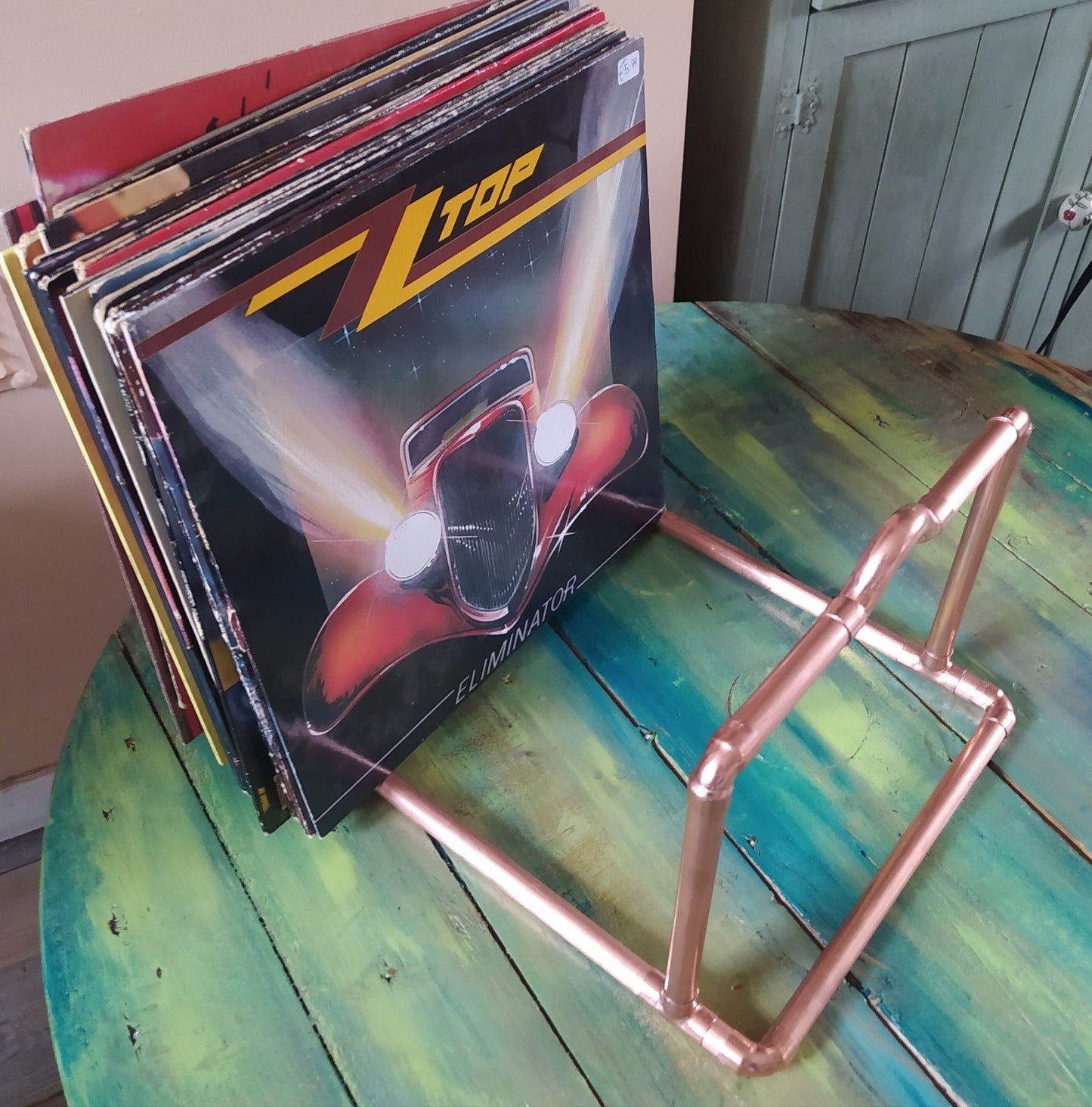 Industrial vinyl holder