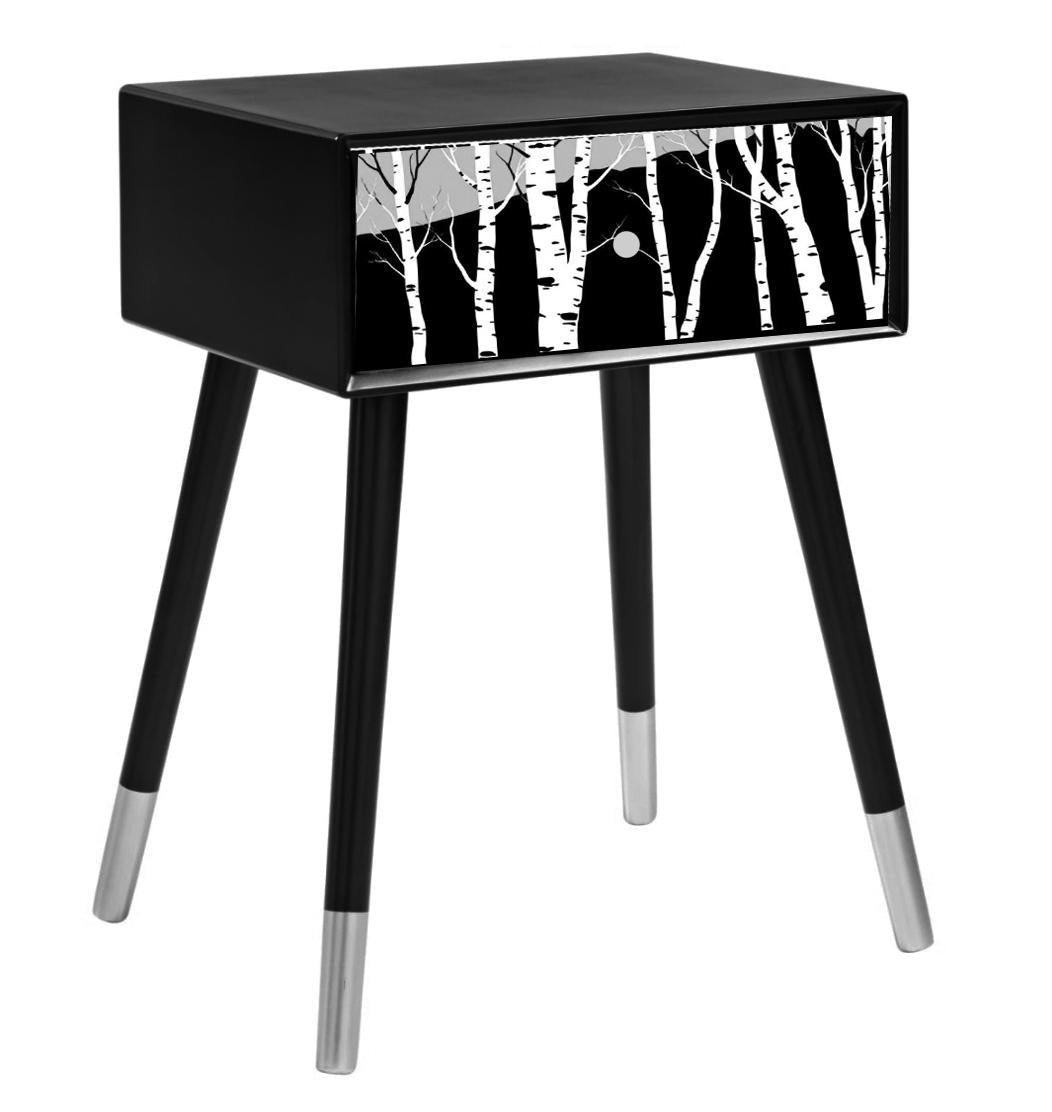 Custom Retro Bedside Table - Personalized Colour, Design, - Transform Your Bedroom Décor!