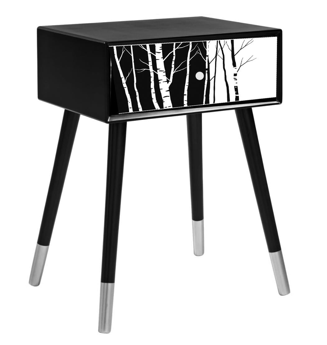 Custom Retro Bedside Table - Personalized Colour, Design, - Transform Your Bedroom Décor!