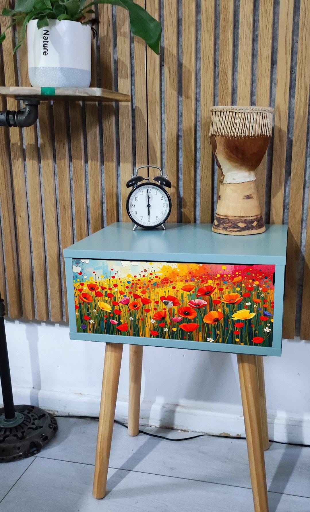 Nature inspired Bedside Table with Color and Design Options - Perfect Addition for Your home