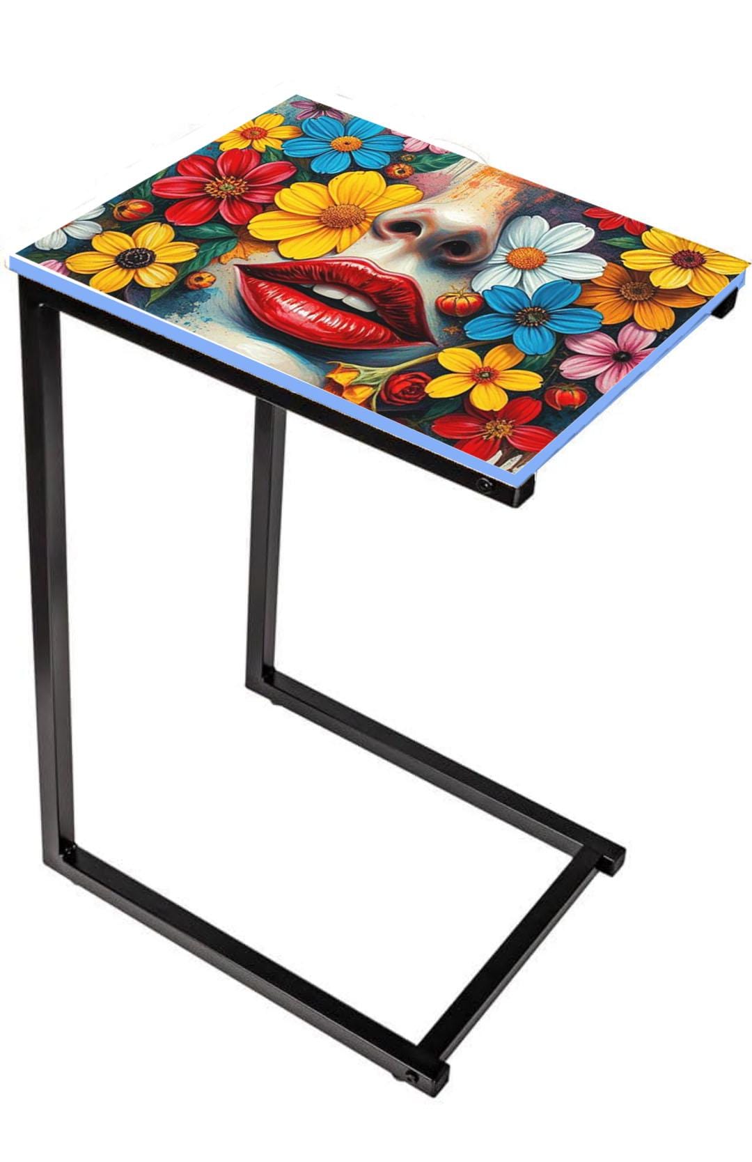Industrial Bedside Table - Retro Design of Your Choice - Sturdy Steel Frame - Perfect Home Addition