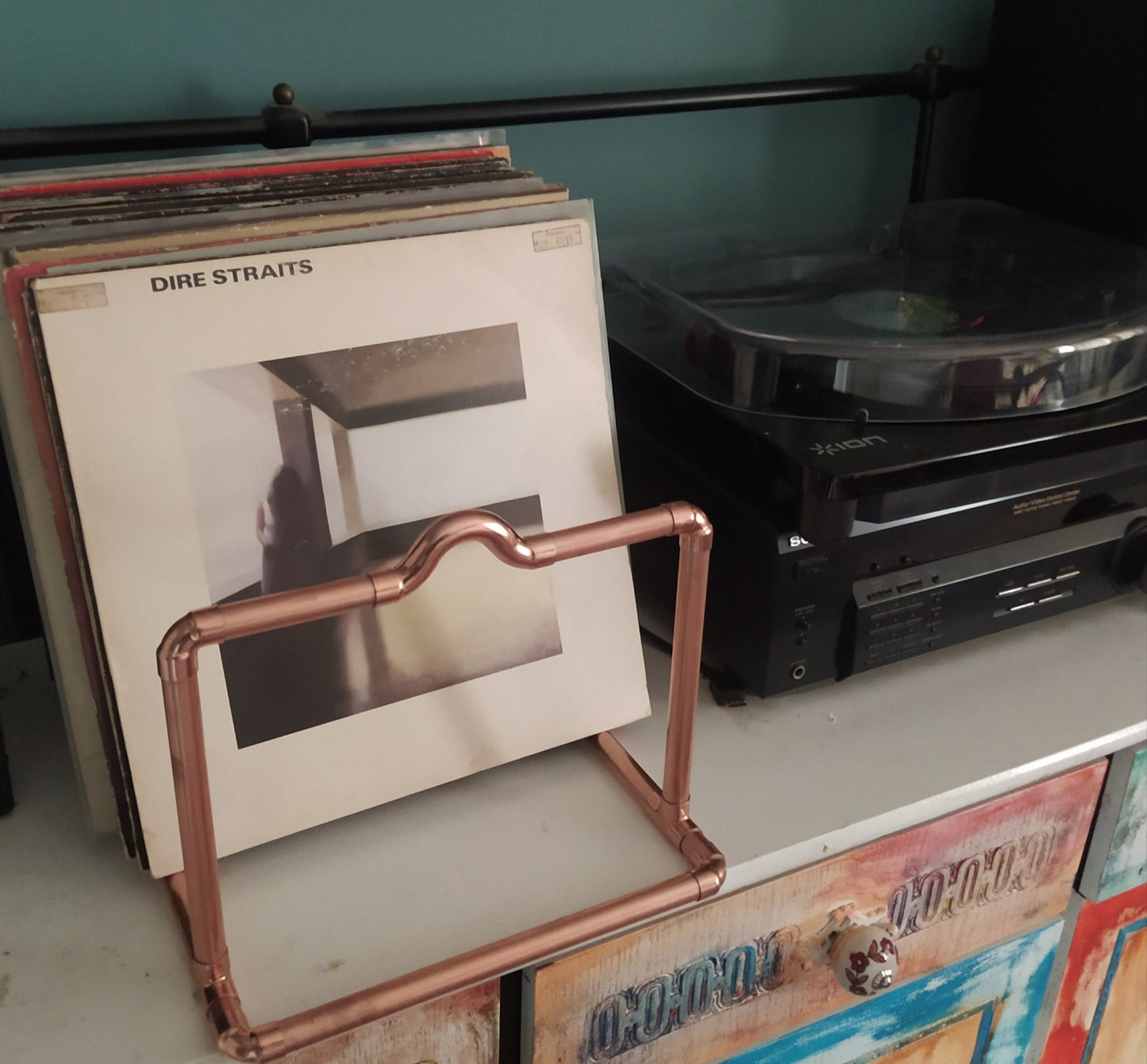 Industrial vinyl holder