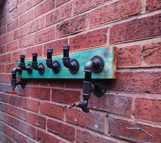 Industrial green Coat Hook Pipe Design Hanger