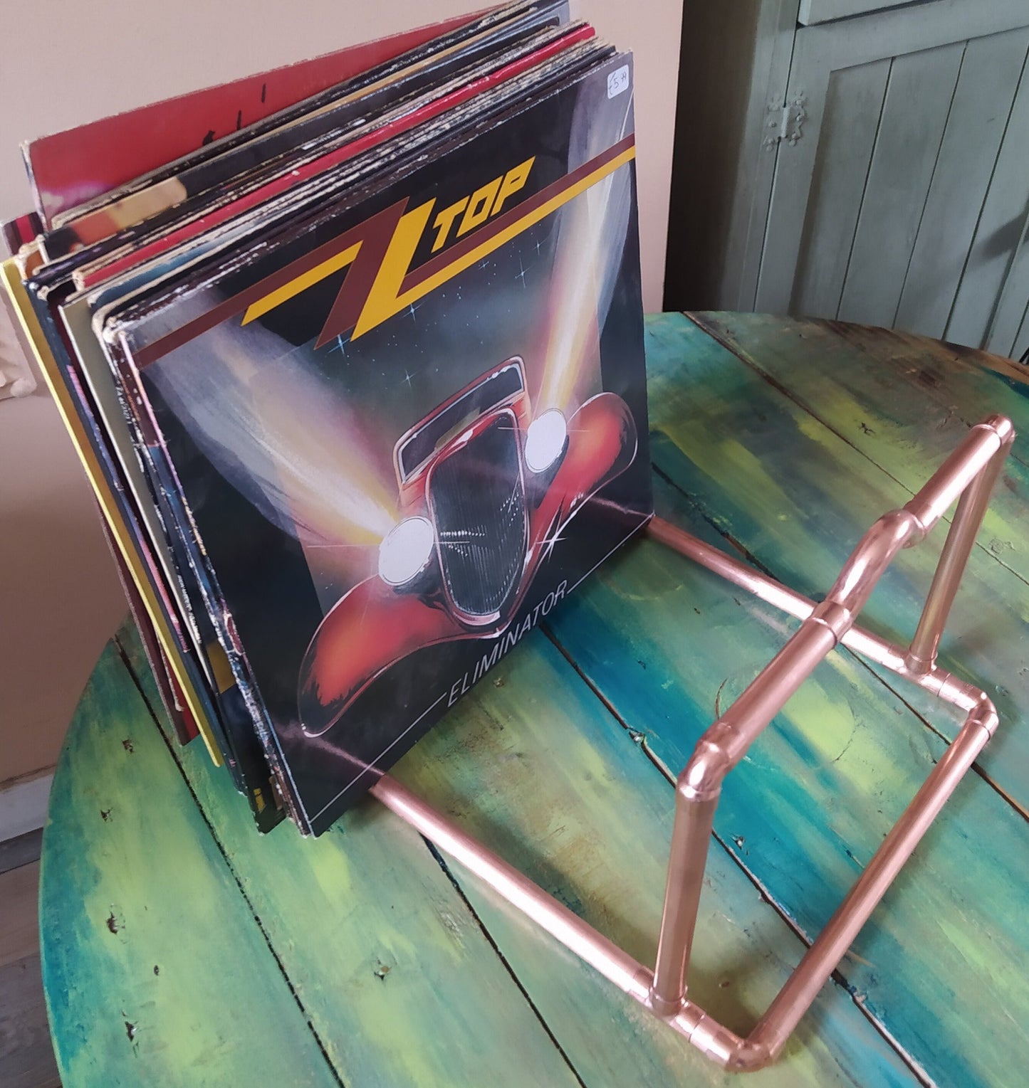 Industrial vinyl holder