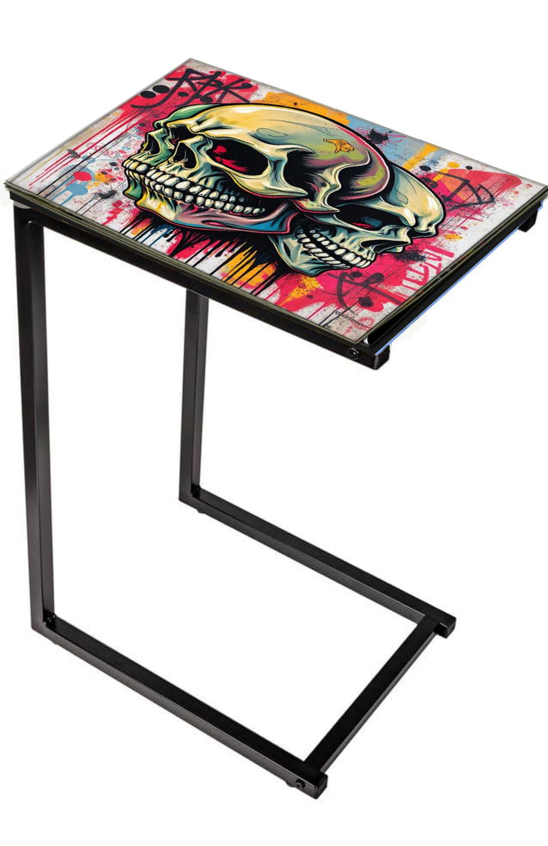 Industrial Bedside Table - Retro Design of Your Choice - Sturdy Steel Frame - Perfect Home Addition