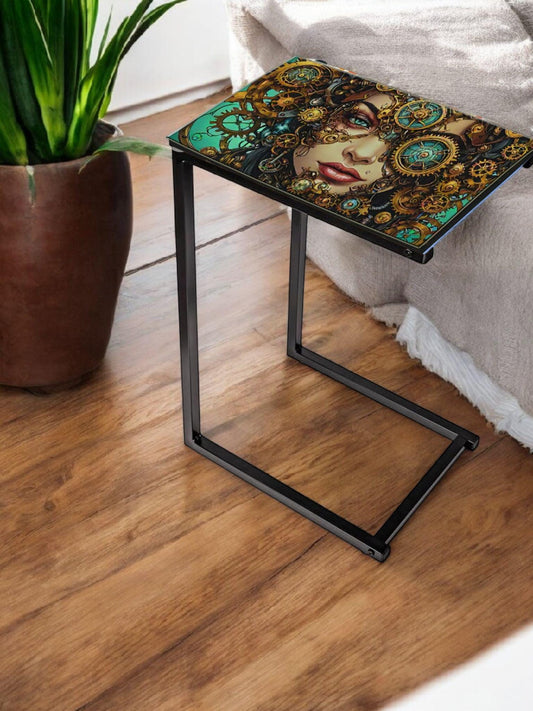 Industrial Bedside Table - Choose Your Design - Sturdy Steel Frame - Perfect Addition to Any Home