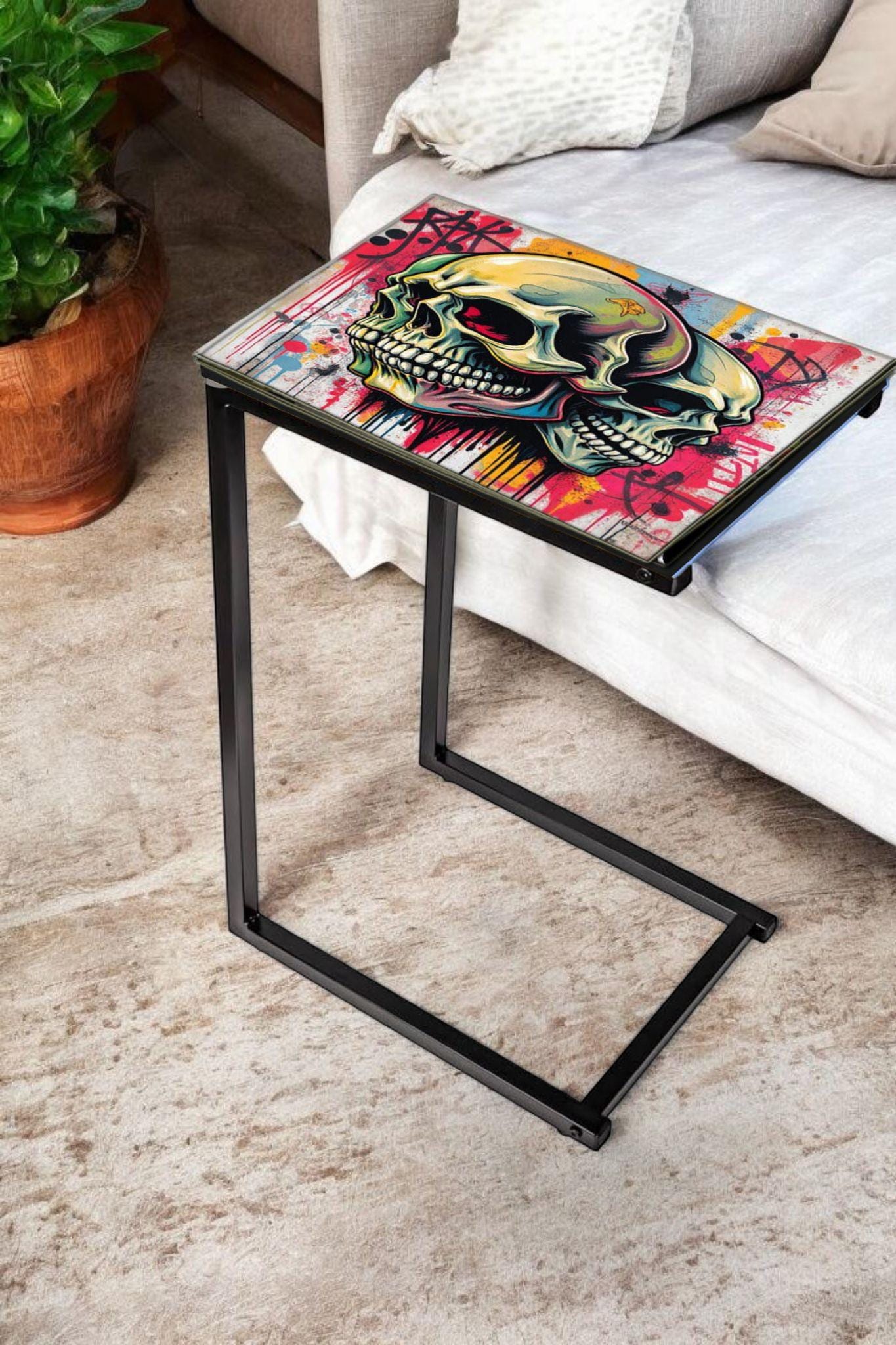 Industrial Bedside Table - Choose Your Design - Sturdy Steel Frame - Perfect Addition to Any Home