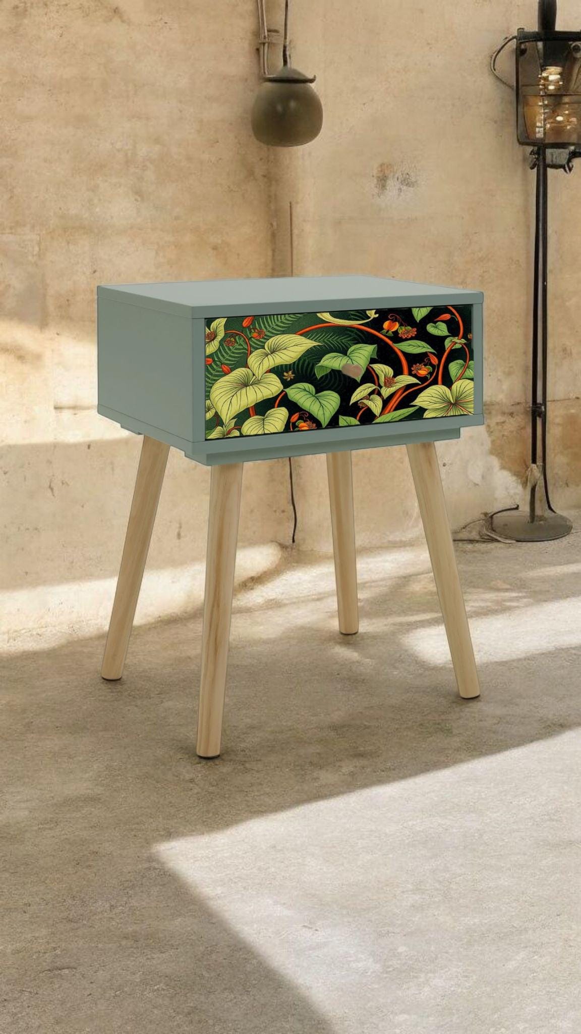 Custom Retro Bedside Table - Transform Your Bedroom Decor!
