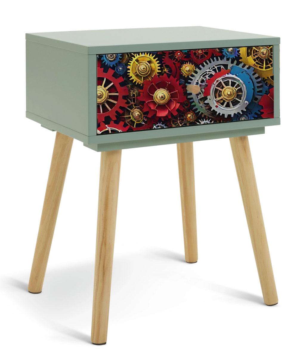 Custom Retro Bedside Table - Transform Your Bedroom Decor!