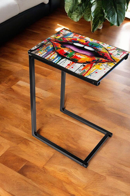 Industrial Bedside Table - Retro Design of Your Choice - Sturdy Steel Frame - Perfect Home Addition
