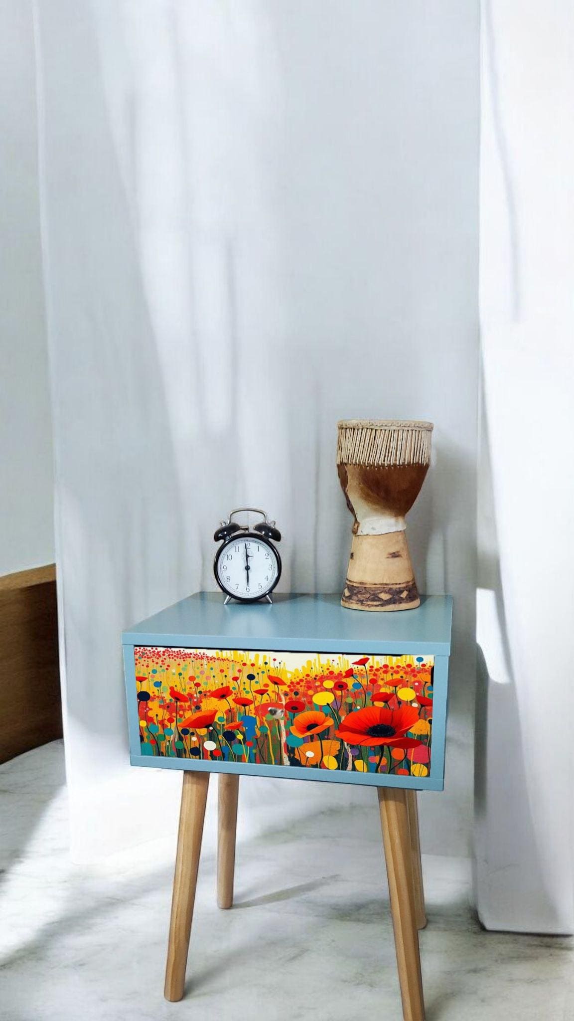Bedside Table in Custom Color & Design - Transform Your Bedroom with Personalized Legs - Perfect Home Addition