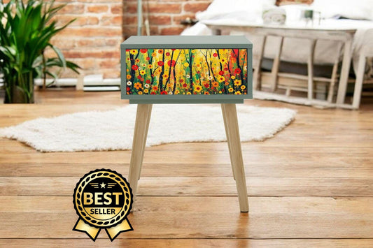 Custom Retro Bedside Table - Transform Your Bedroom Decor!