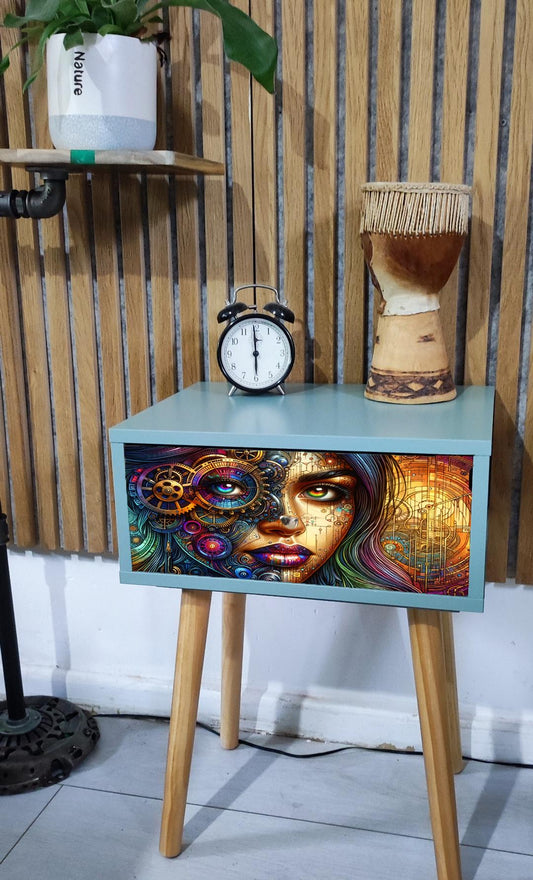 Bedside Table in Custom Color & Design - Transform Your Bedroom with Personalized Legs - Perfect Home Addition