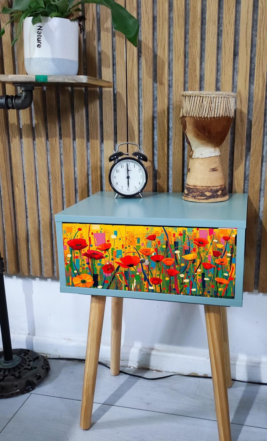 Bedside Table in Custom Color & Design - Transform Your Bedroom with Personalized Legs - Perfect Home Addition